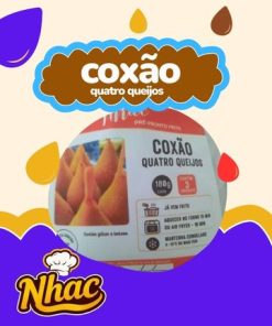 Coxão de Quatro Queijos 180g - Pacote c/ 3 Unidades