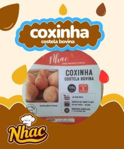 Coxinha de Costela Bovina 130g - Pacote c/ 6 Unidades