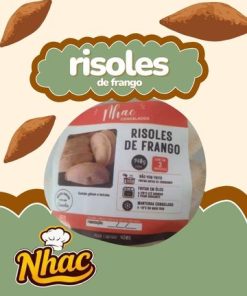 Risoles de Frango 130g - Pacote c/ 3 Unidades