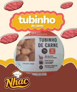 Tubinho de Carne 20g - Pacote c/ 25 Unidades